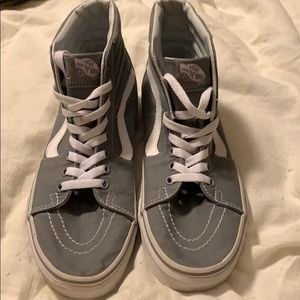 High top Grey Vans